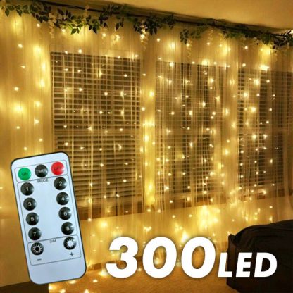 Zářící LED závěs