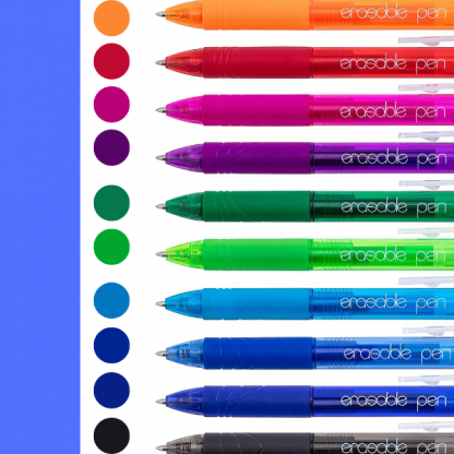 QuickErase gelová pera (12 kusů)