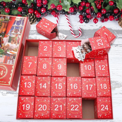Adventní kalendář puzzle (1008 ks)