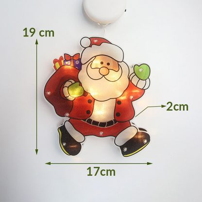 LED vánoční ozdoby (sada 3 kusů)