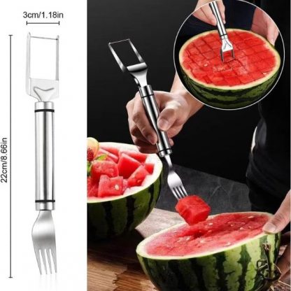 4x Kráječ a vidlička na meloun – SliceFork
